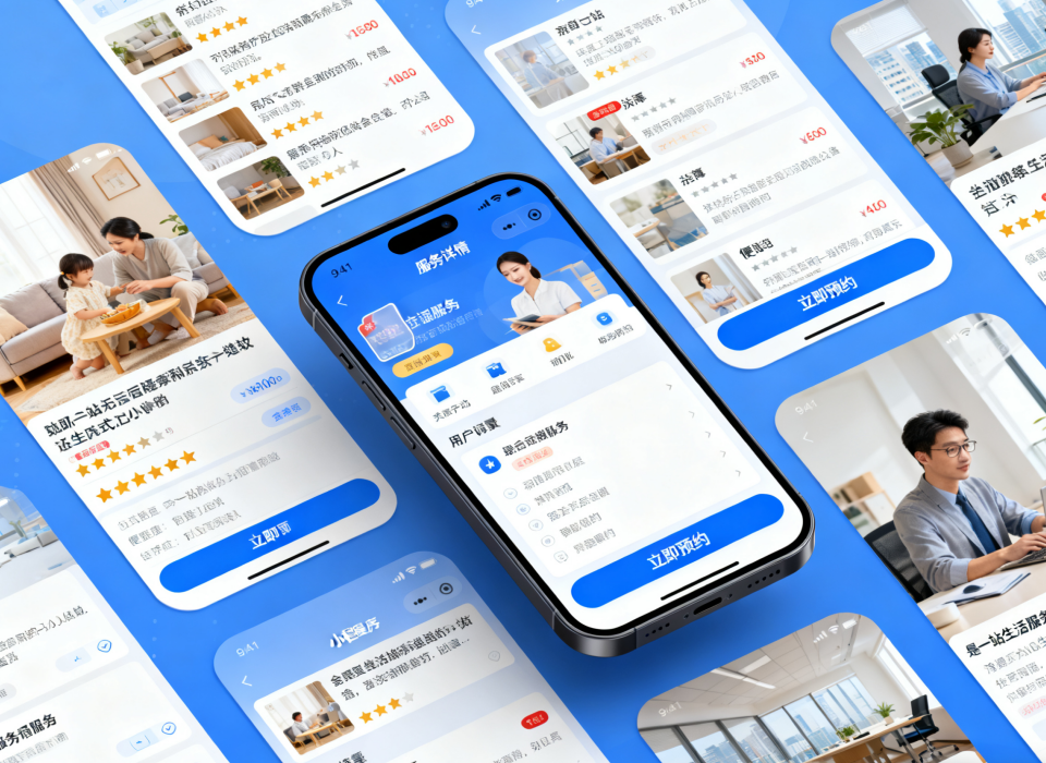 生活服务类小程序开发